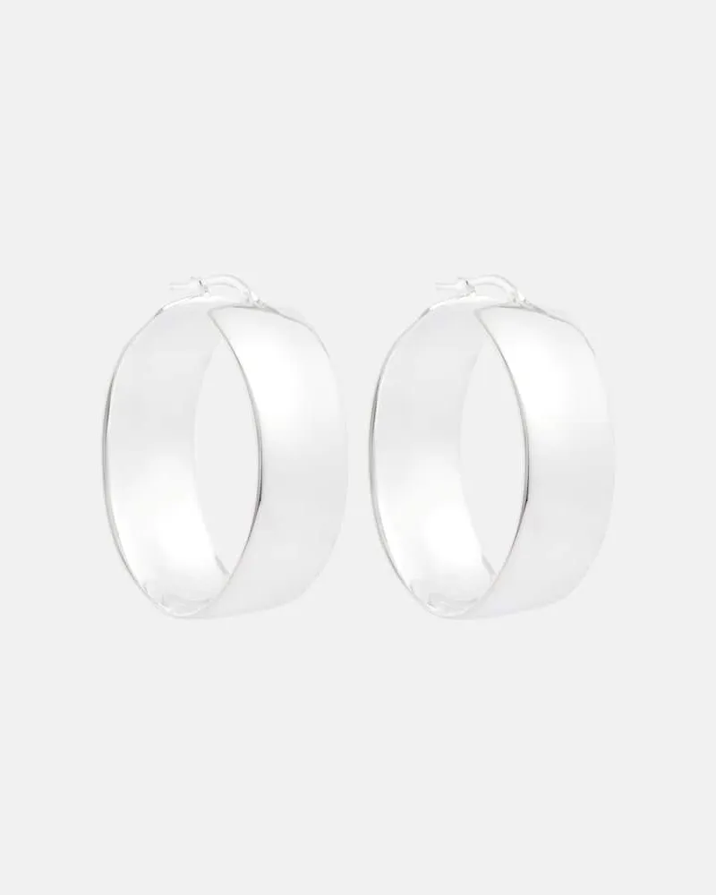 Jil Sander Ohrringe Silber