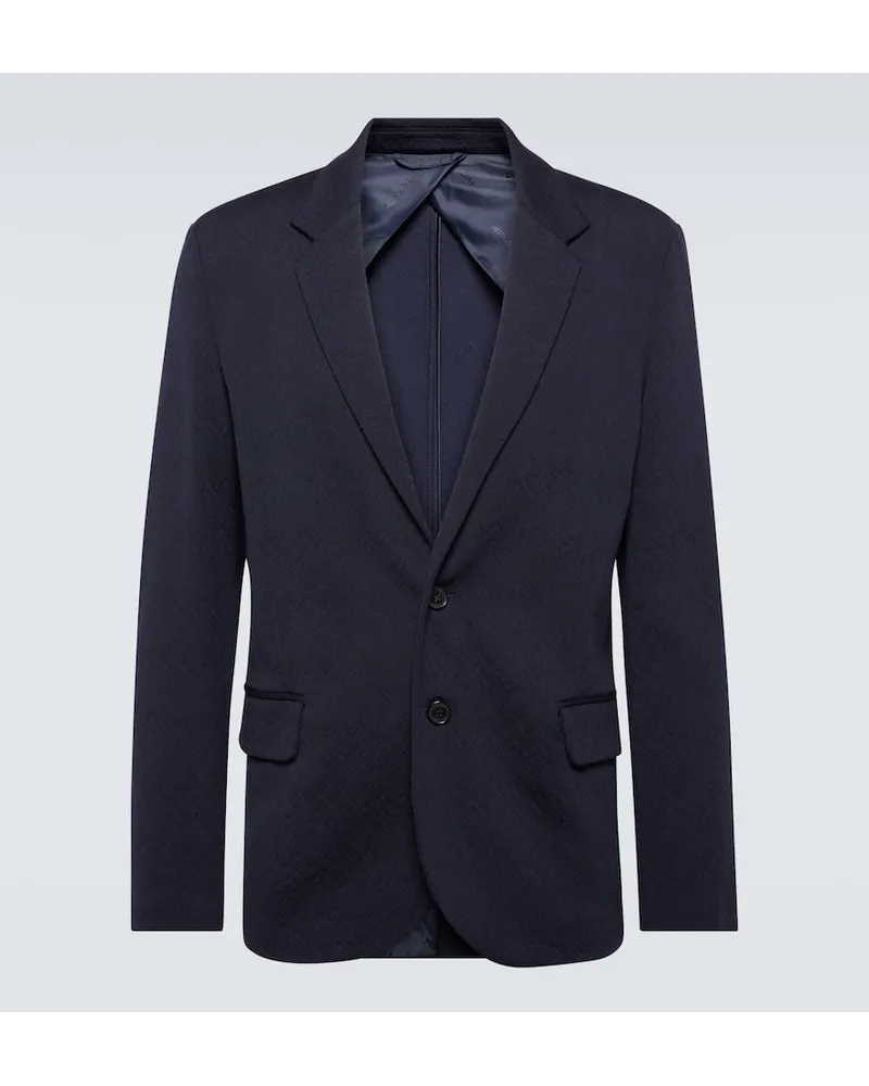 Missoni Blazer aus einem Wollgemisch Blau