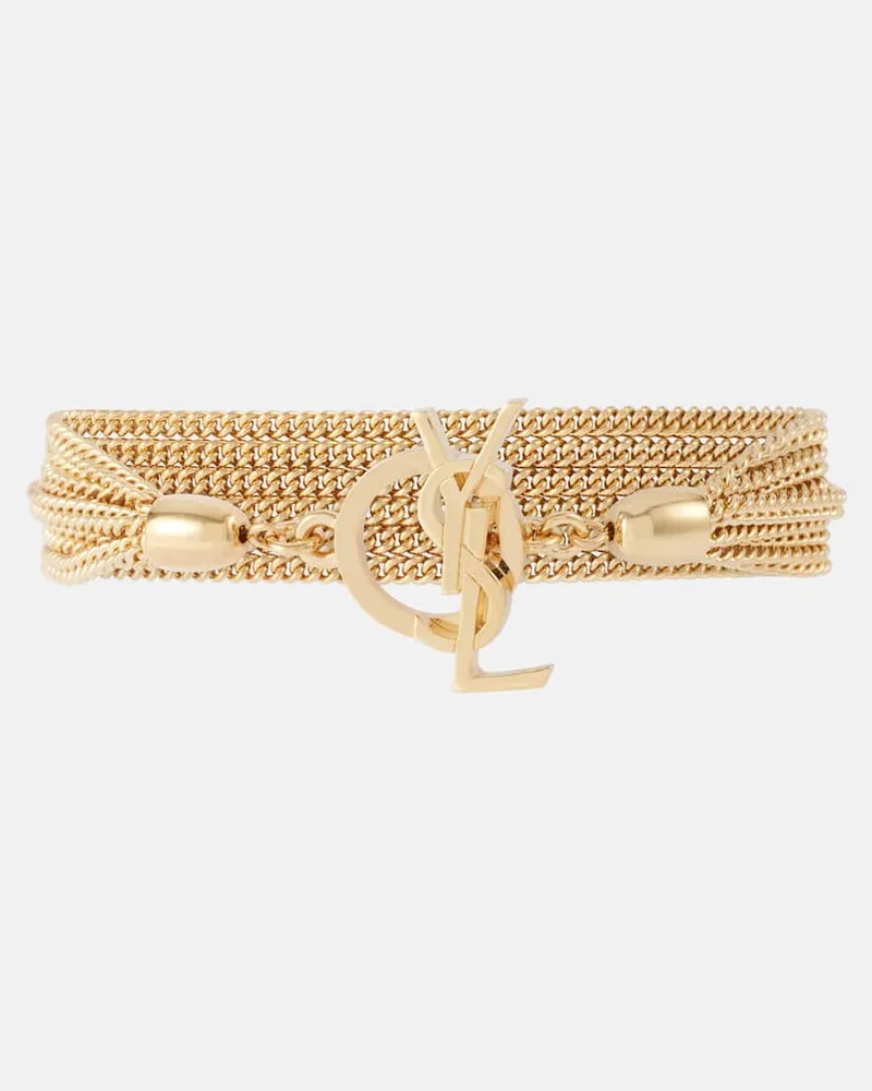Saint Laurent Armband YSL Gold
