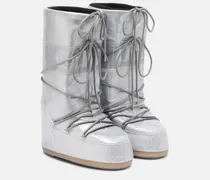 Schneestiefel Icon mit Glitter
