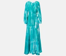 Wickelkleid aus Seide