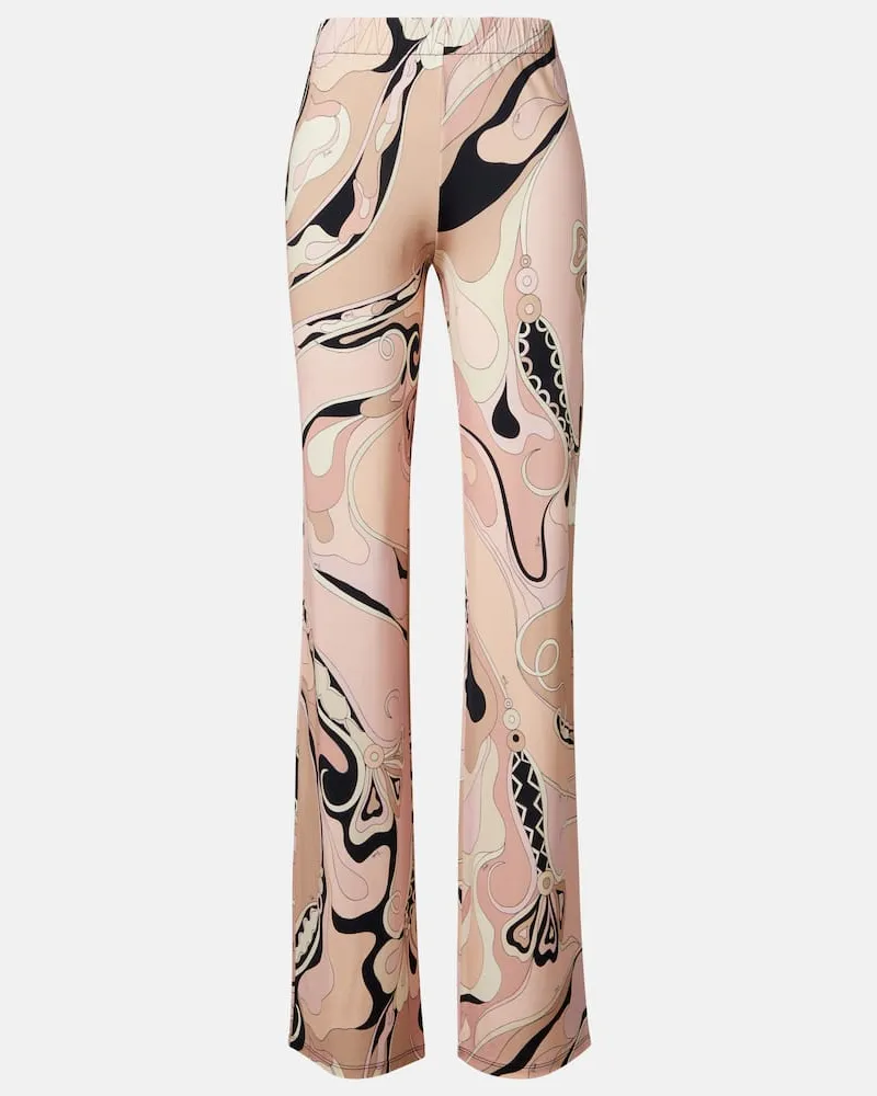 Emilio Pucci Hose Orchidee aus Jersey Rosa