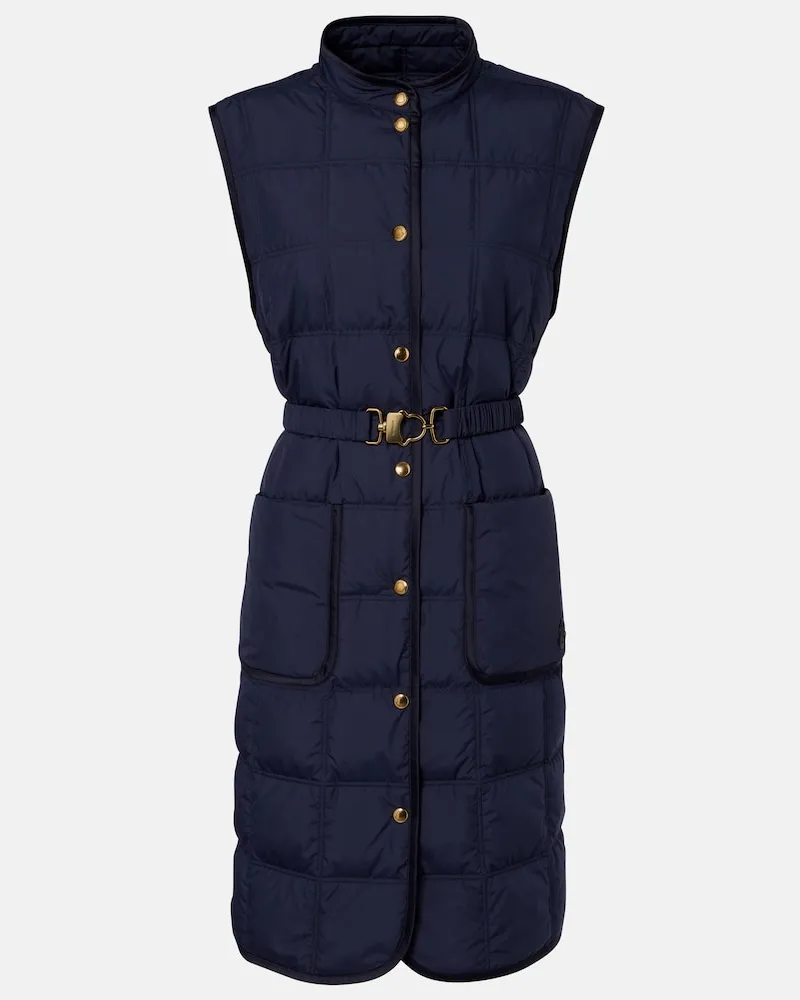 Moncler Daunenweste Cygnette Blau
