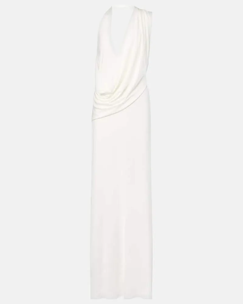 Magda Butrym Robe Weiß