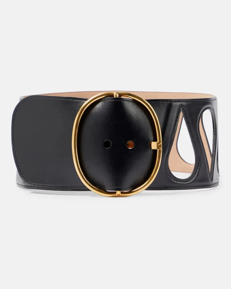 Alaïa Alaïa Gürtel aus Leder Schwarz