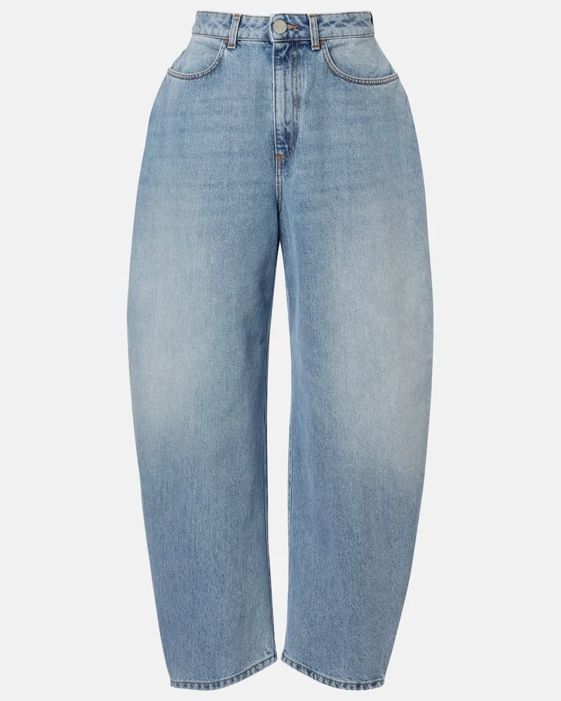 Róhe Róhe Barrel Jeans Blau