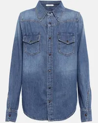 Dorothee Schumacher Jeanshemd Denim Romance Blau