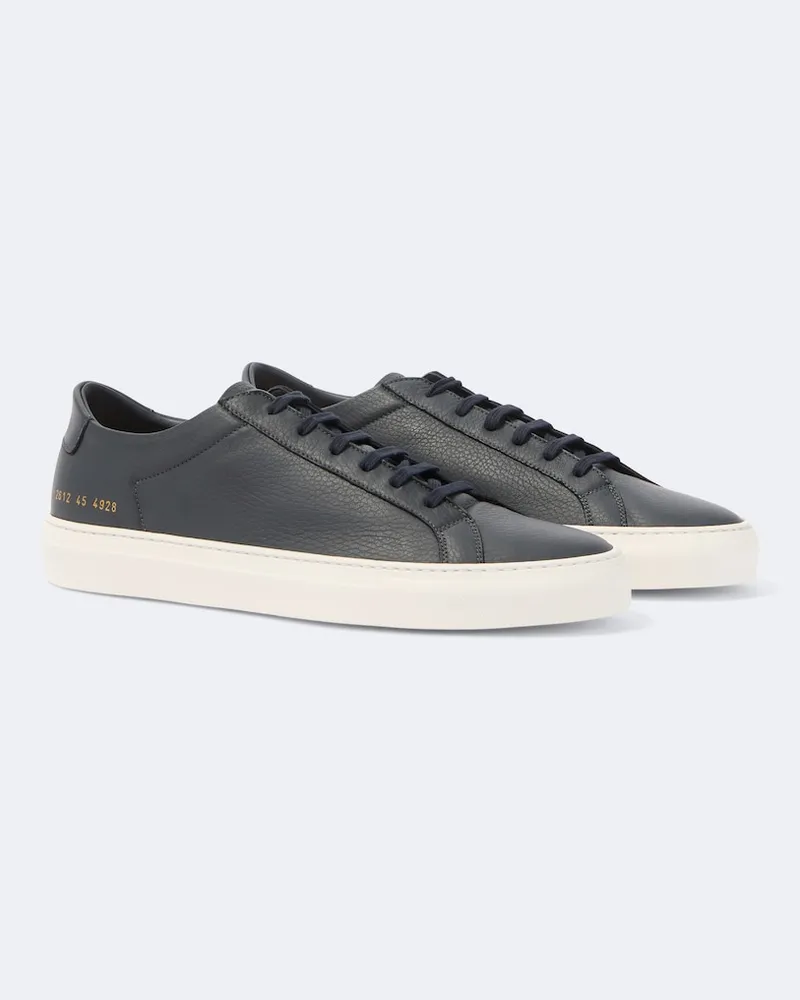 Common Projects Sneakers Original Achilles aus Leder Blau