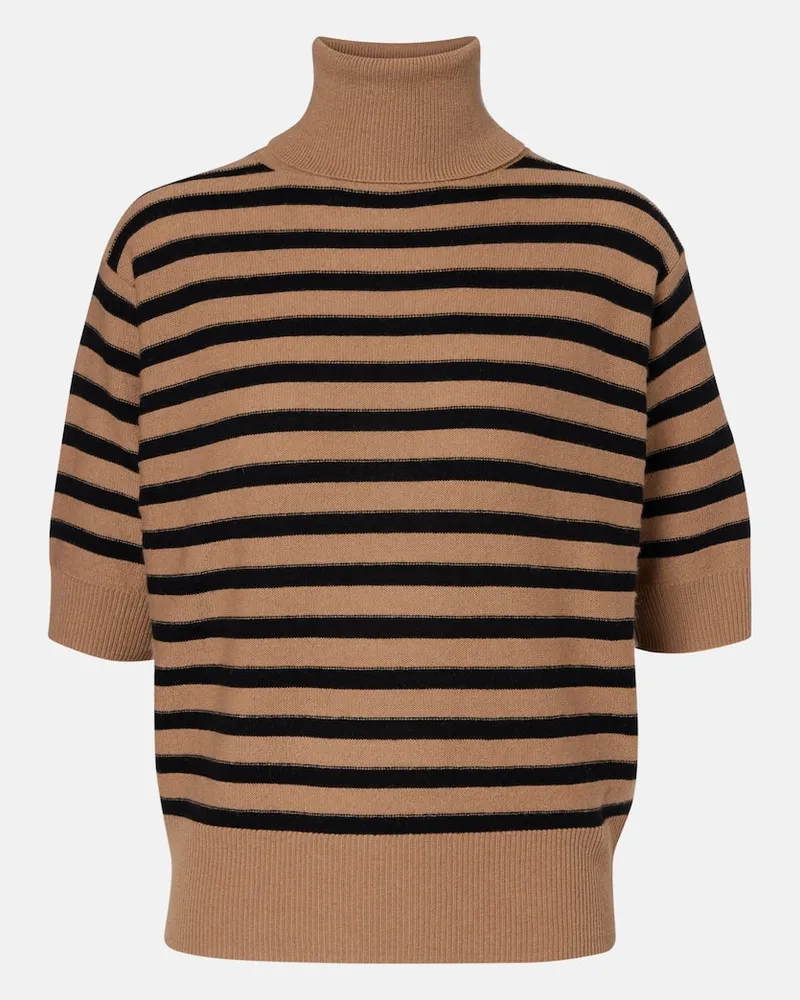 Jardin des Orangers Pullover aus Wolle und Kaschmir Braun