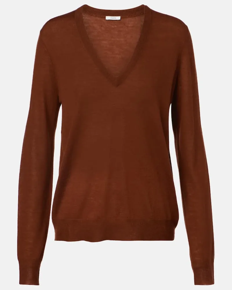 Joseph Pullover aus Kaschmir Braun