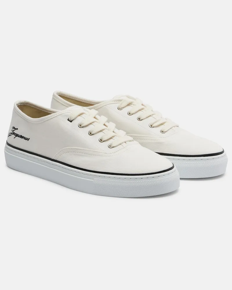 Jacquemus Sneakers Féfé aus Canvas Weiß