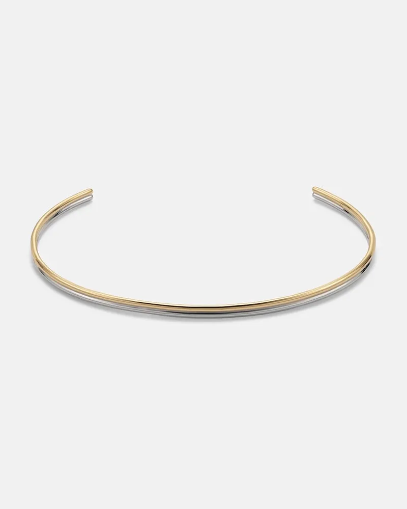 Jennifer Fisher Choker Thread, 10kt vergoldet Gold