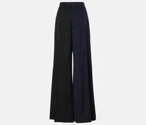 Weite Hose aus Wolle