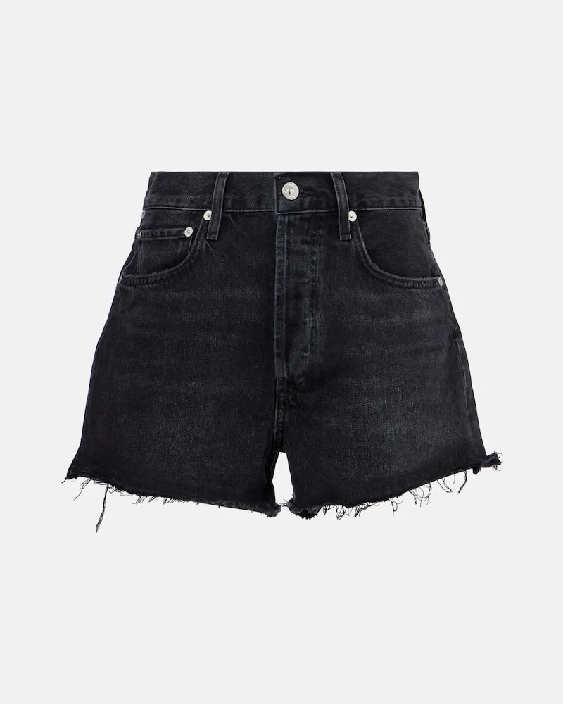 Citizens of humanity Mid-Rise-Jeansshorts Marlow Vintage Schwarz