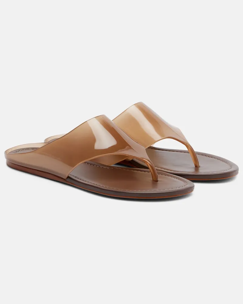 FARM Rio Sandalen mit Leder Braun