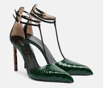Pumps aus Leder