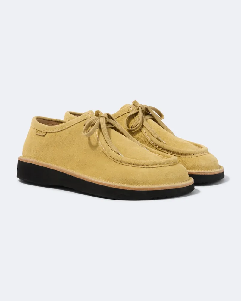 Loewe Desert Boots Faro aus Veloursleder Beige