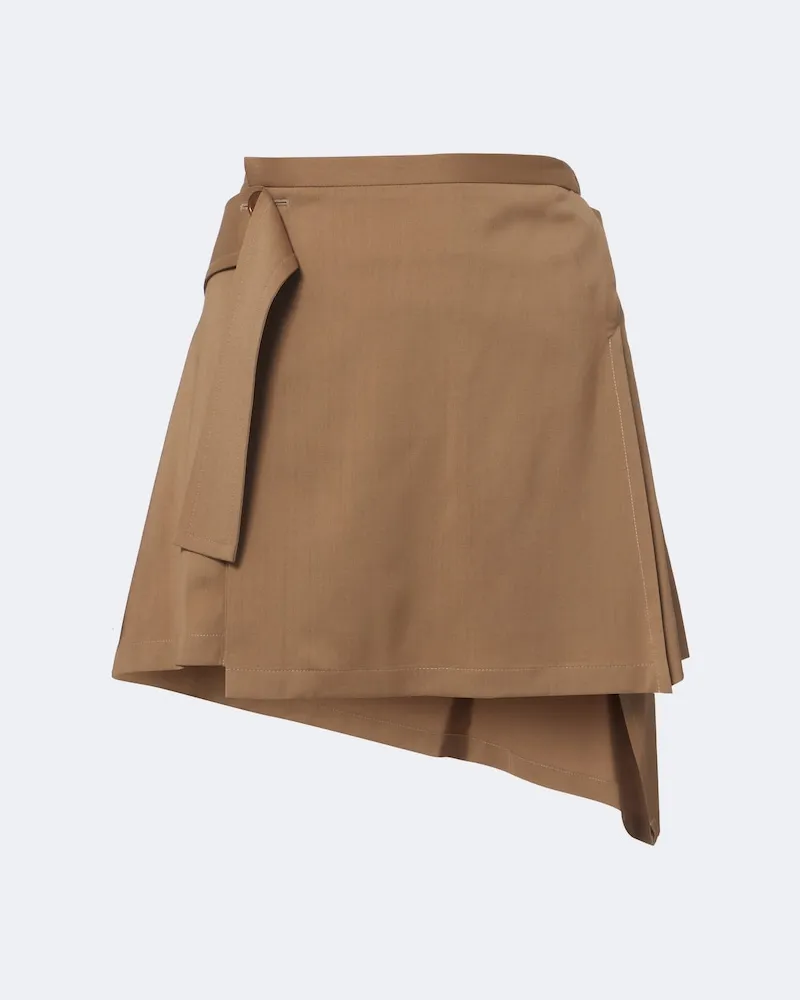 Vivienne Westwood Kilt Meghan aus Schurwolle Braun