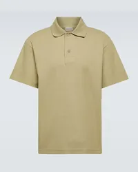 Burberry Polohemd aus Baumwolle Beige