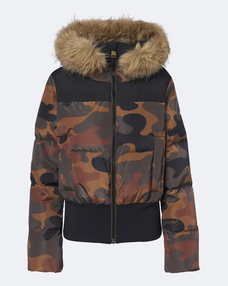 GOLDBERGH Skijacke Kiri Braun