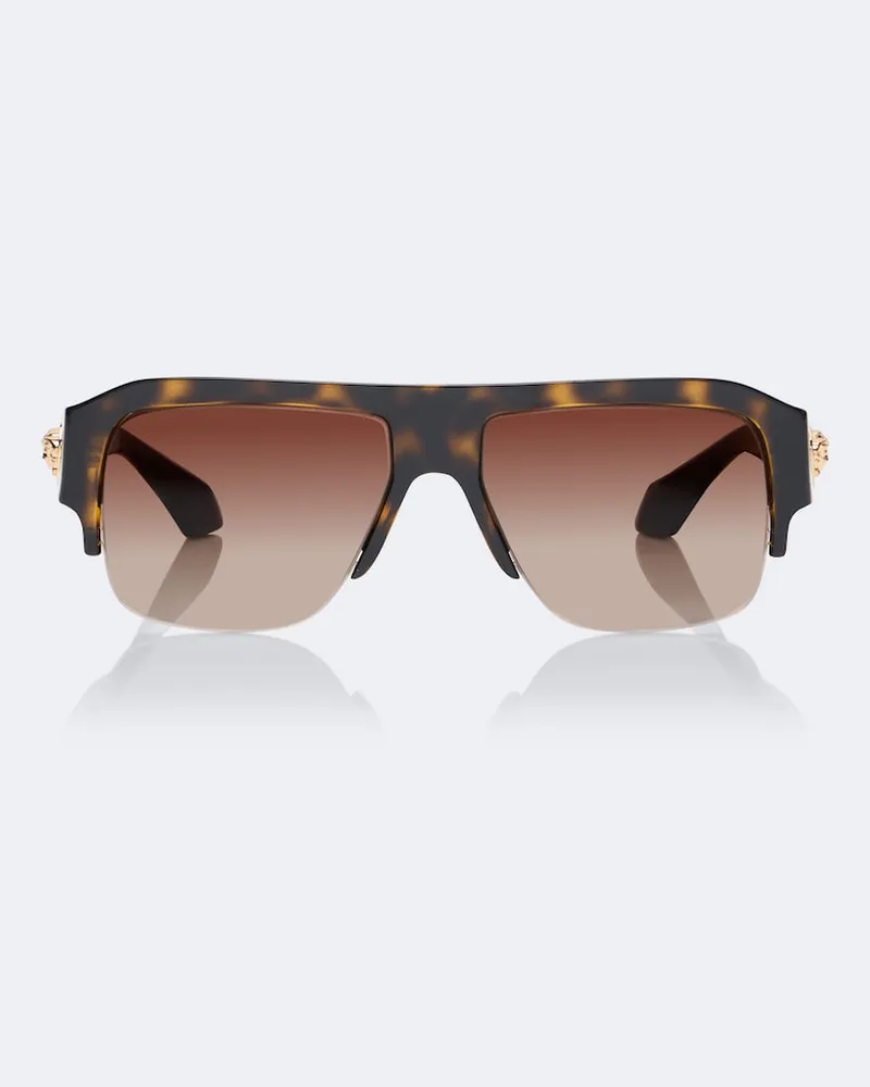 Versace Aviator-Sonnenbrille Vance Braun