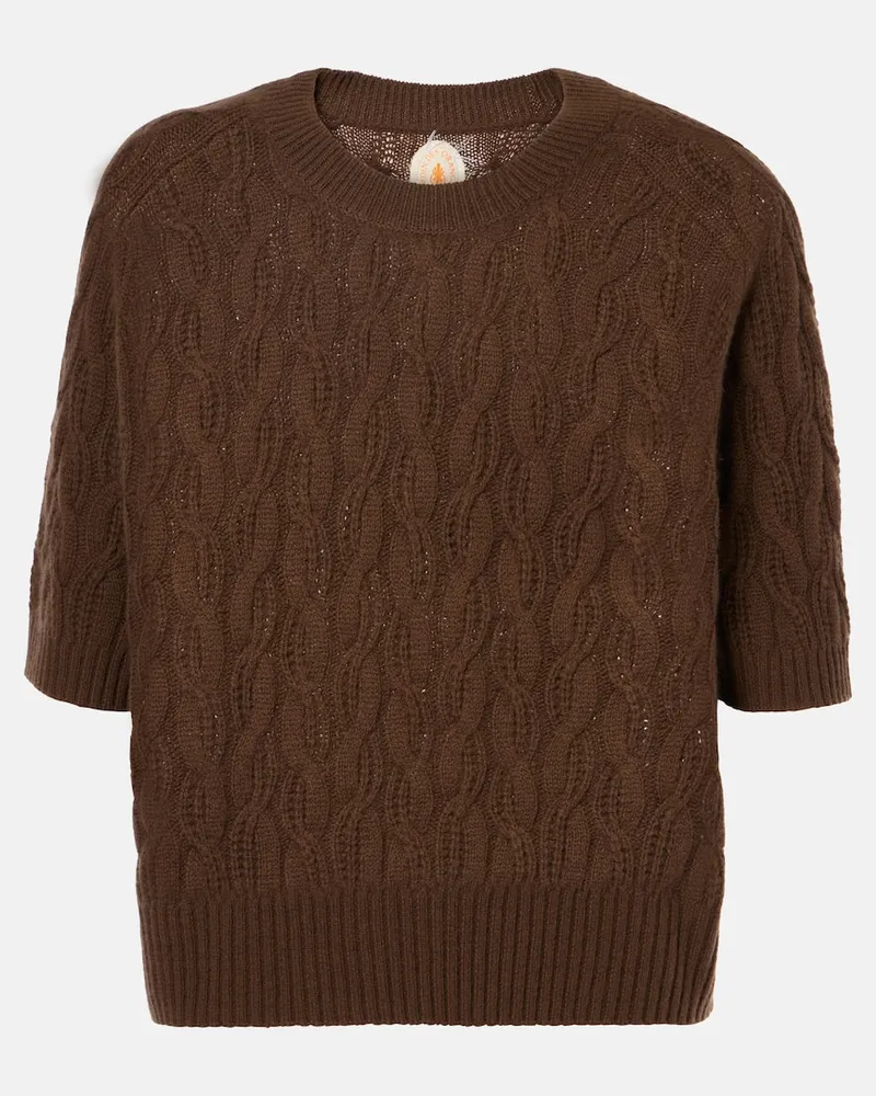 Jardin des Orangers Pullover aus Kaschmir Braun
