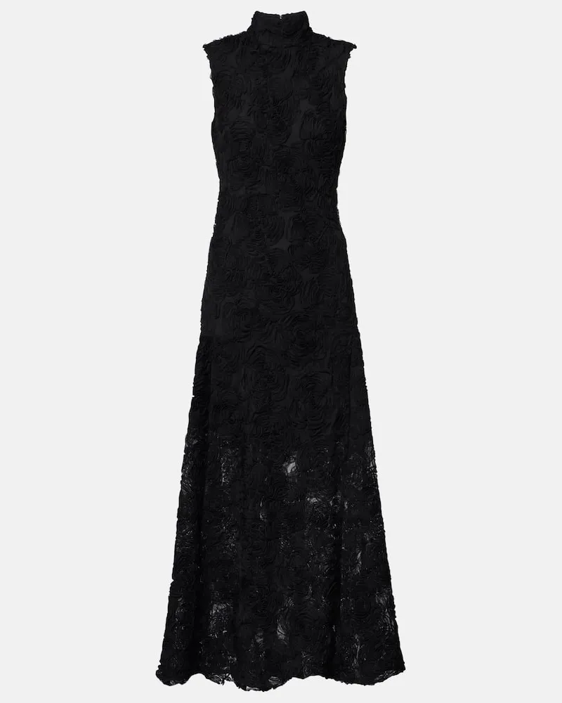 ROTATE Birger Christensen Cocktailkleid Schwarz
