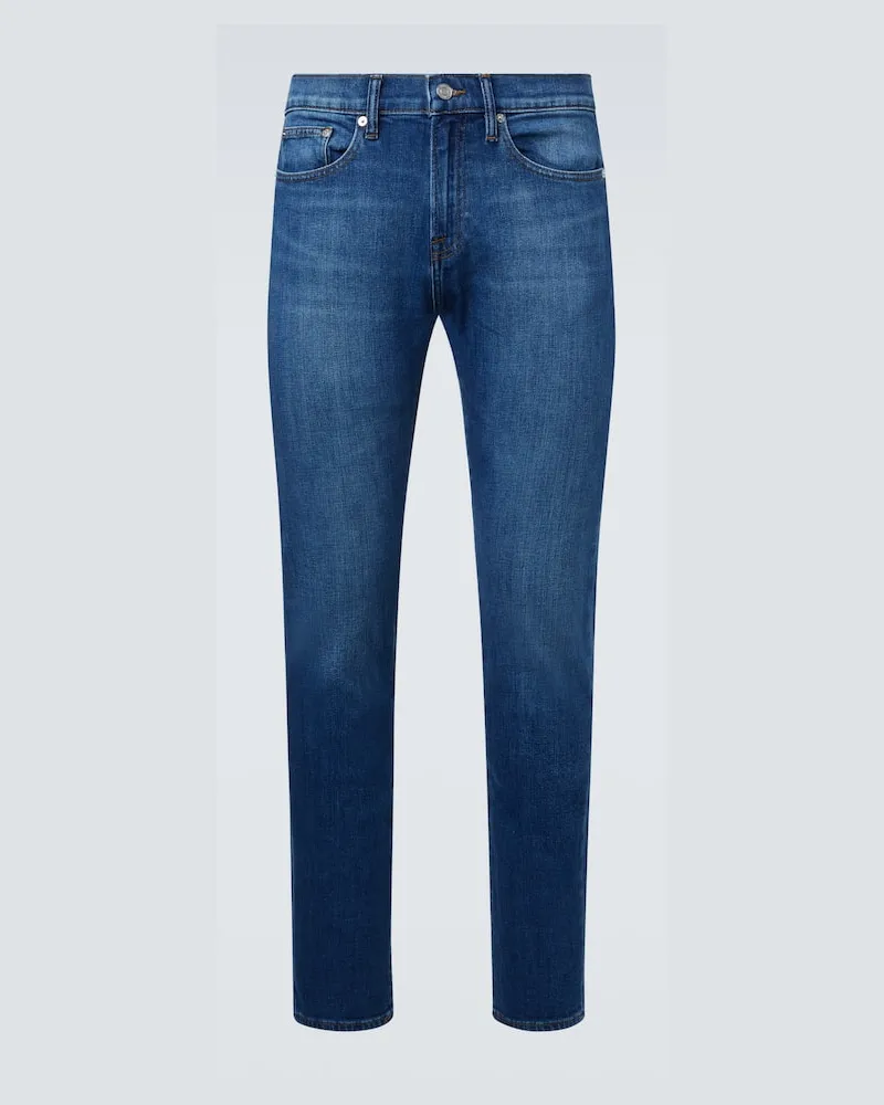 Frame Denim Slim Jeans L‘Homme Blau