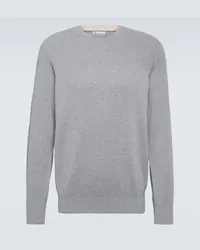 Brunello Cucinelli Pullover aus Baumwolle Weiss