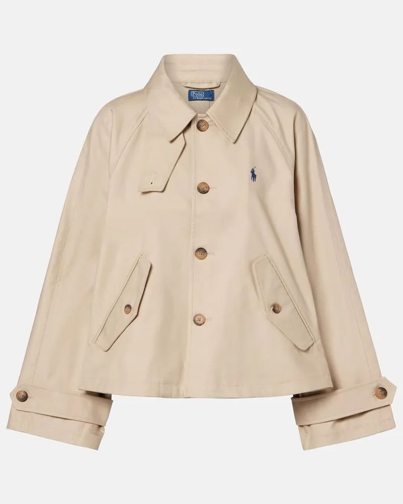 Ralph Lauren Jacke aus Baumwoll-Twill Beige