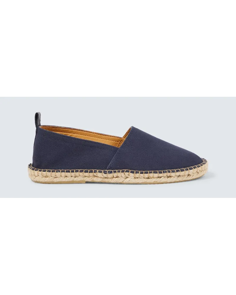Frescobol Carioca Espadrilles Helio aus Canvas Blau
