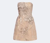 Verziertes Minikleid aus Tüll