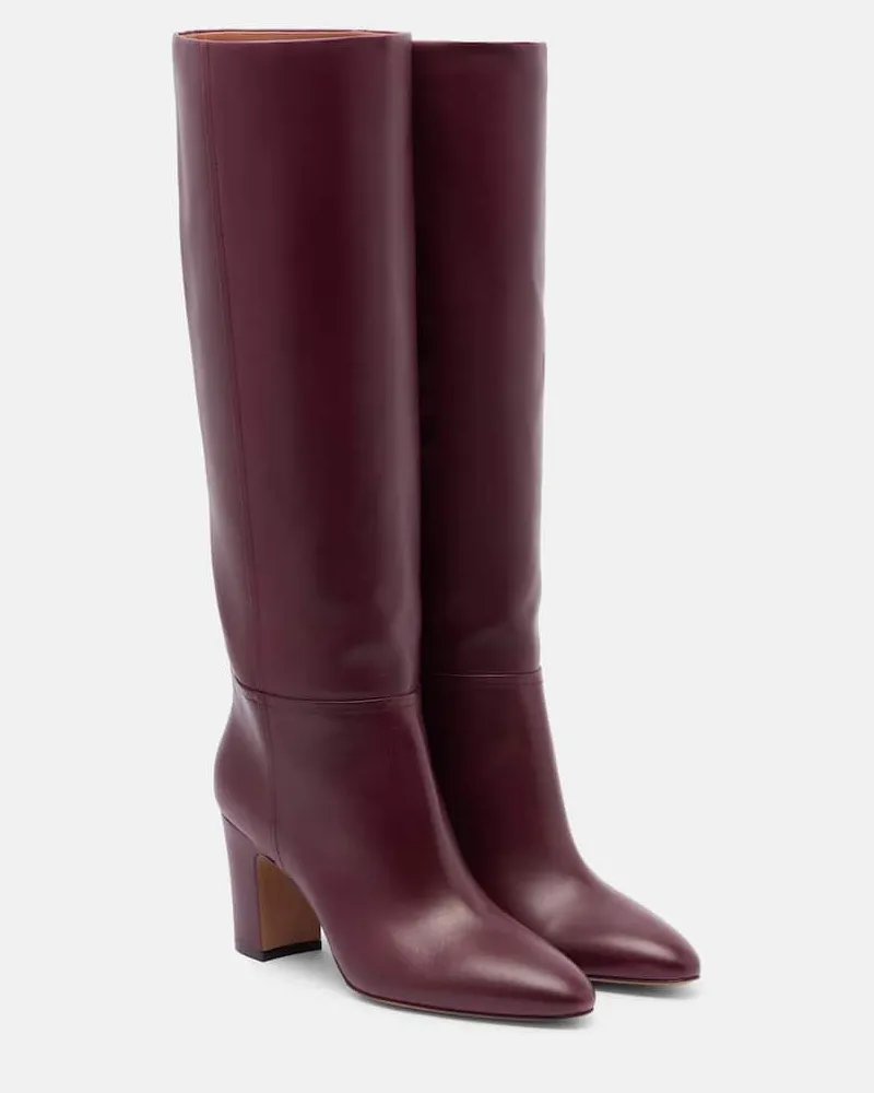 Paris Texas Stiefel Lavinia 75 aus Leder Burgund