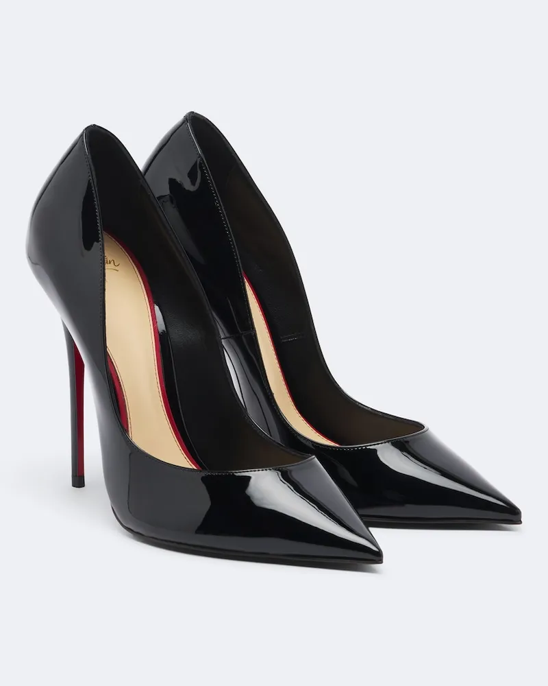 Christian Louboutin Pumps La Pigalle aus Leder Schwarz