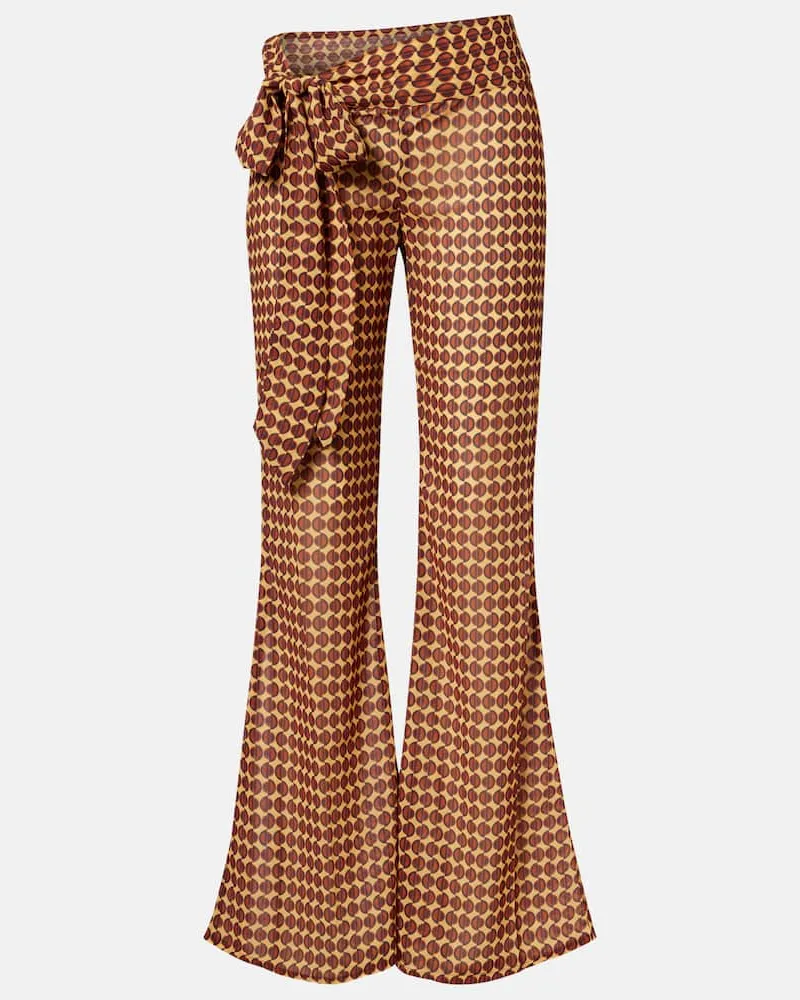 BANANHOT Bedruckte Schlaghose Bowie Multicolor