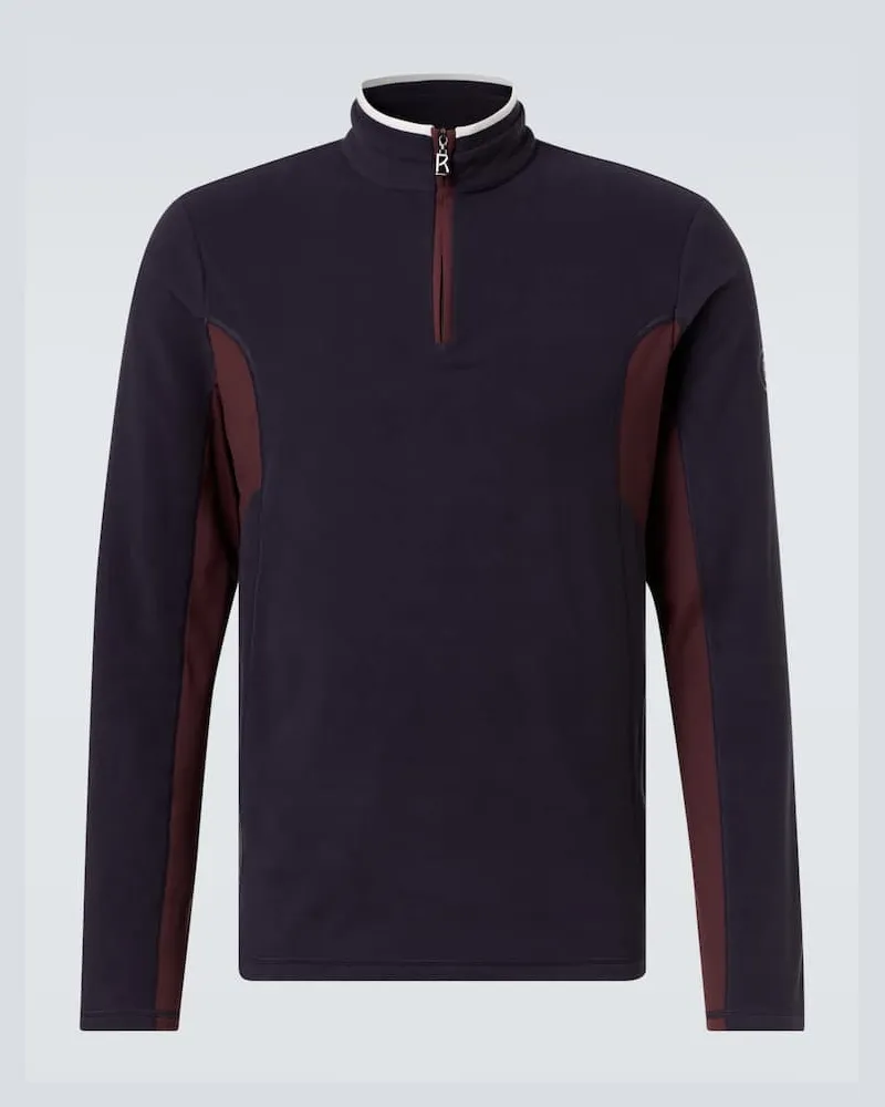 Bogner Pullover Giacomo aus Fleece Blau