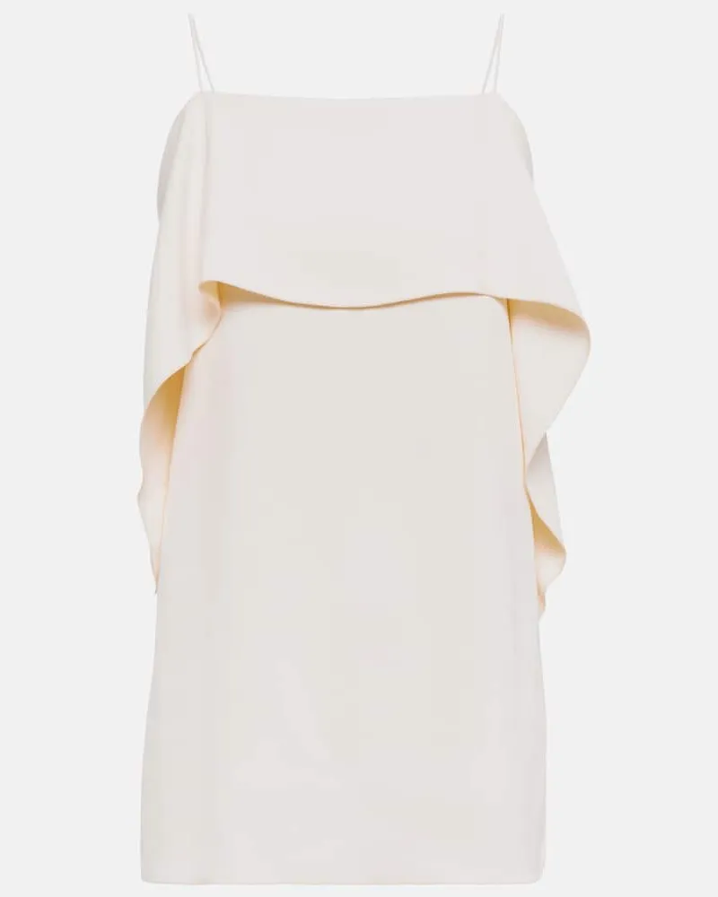 Totême Top aus Twill Weiß