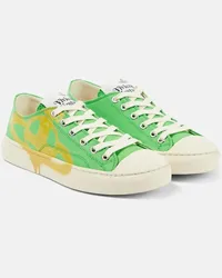 Vivienne Westwood Sneakers Plimsoll 2.0 Gruen