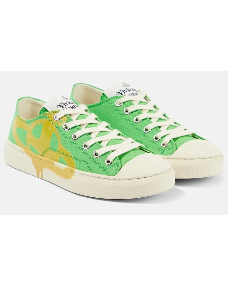 Vivienne Westwood Sneakers Plimsoll 2.0 Gruen