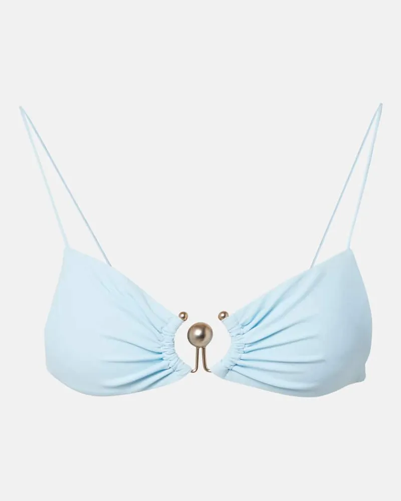 Christopher Esber Bikini-Oberteil Blau