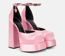 Plateau-Pumps Medusa Aevitas aus Satin