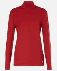 Bottega Veneta Top aus Jersey Rot