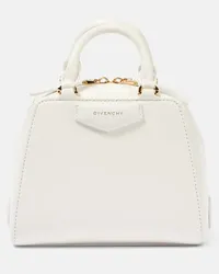 Givenchy Tote Antigona Cube Nano aus Leder Weiss