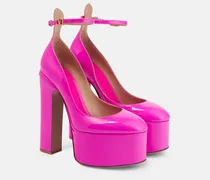 Plateau-Pumps Tan-Go 155 aus Lackleder