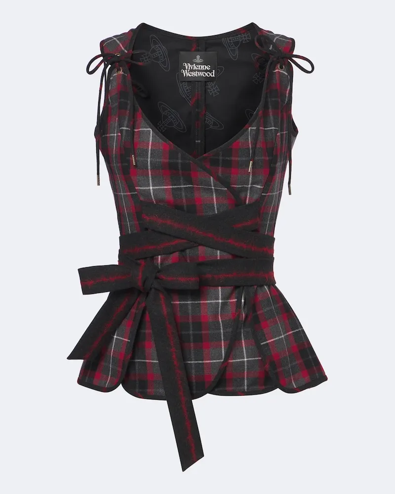 Vivienne Westwood Top Roxy aus Wolle Multicolor