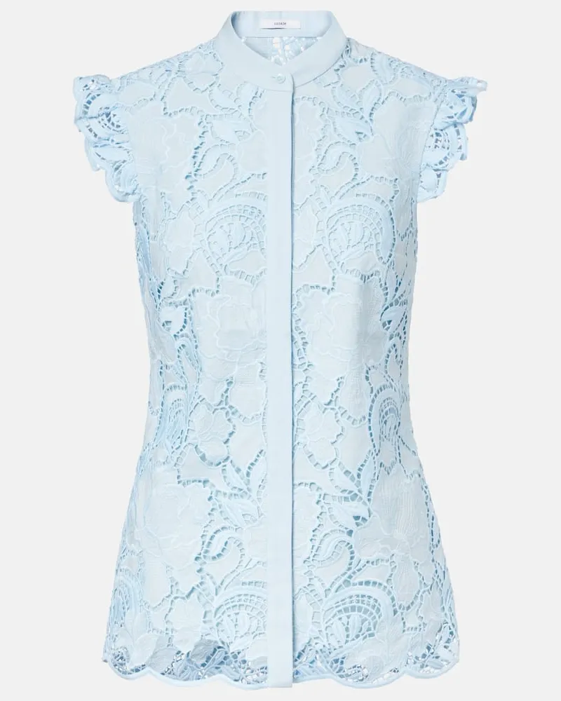 Erdem Top Blau