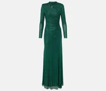 Robe mit Kristallen