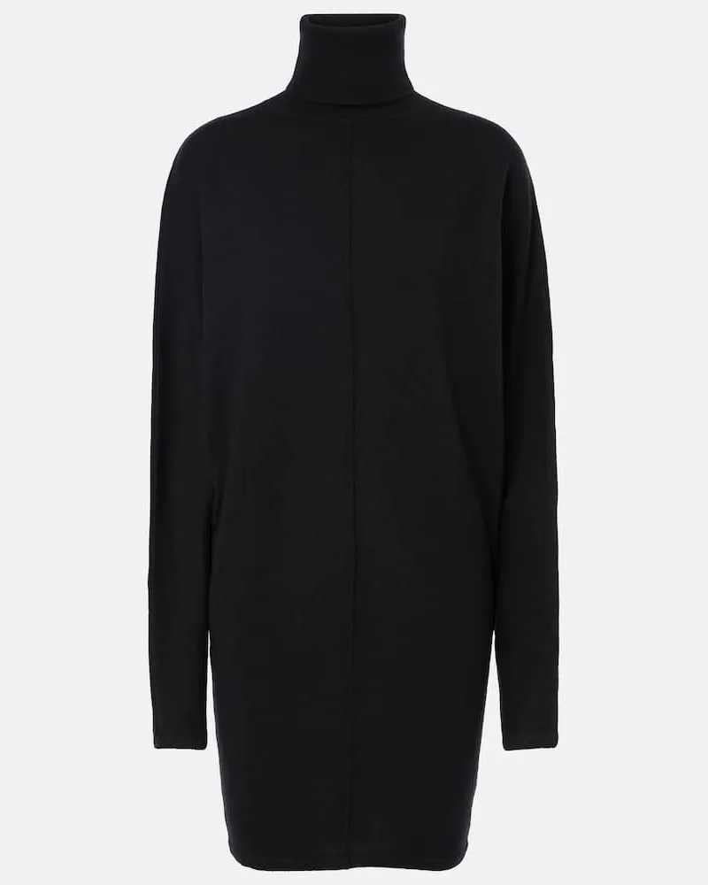 Lisa Yang Midikleid Ellinora aus Kaschmir Schwarz