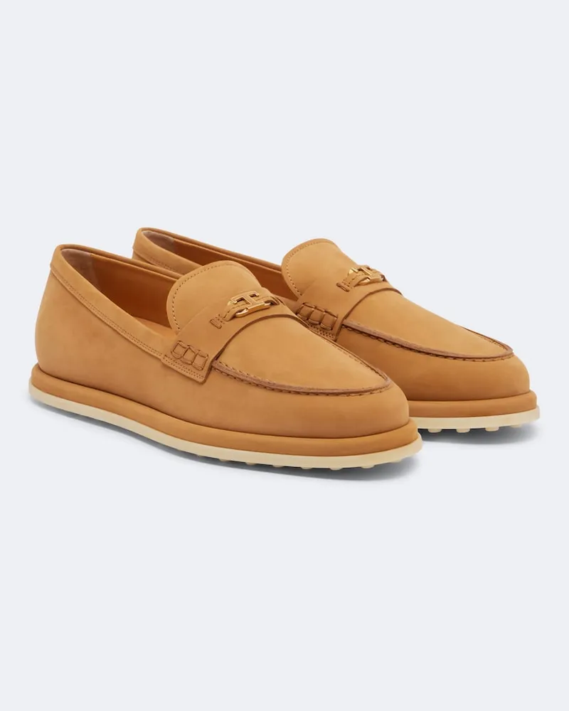 TOD'S Loafers aus Leder Braun