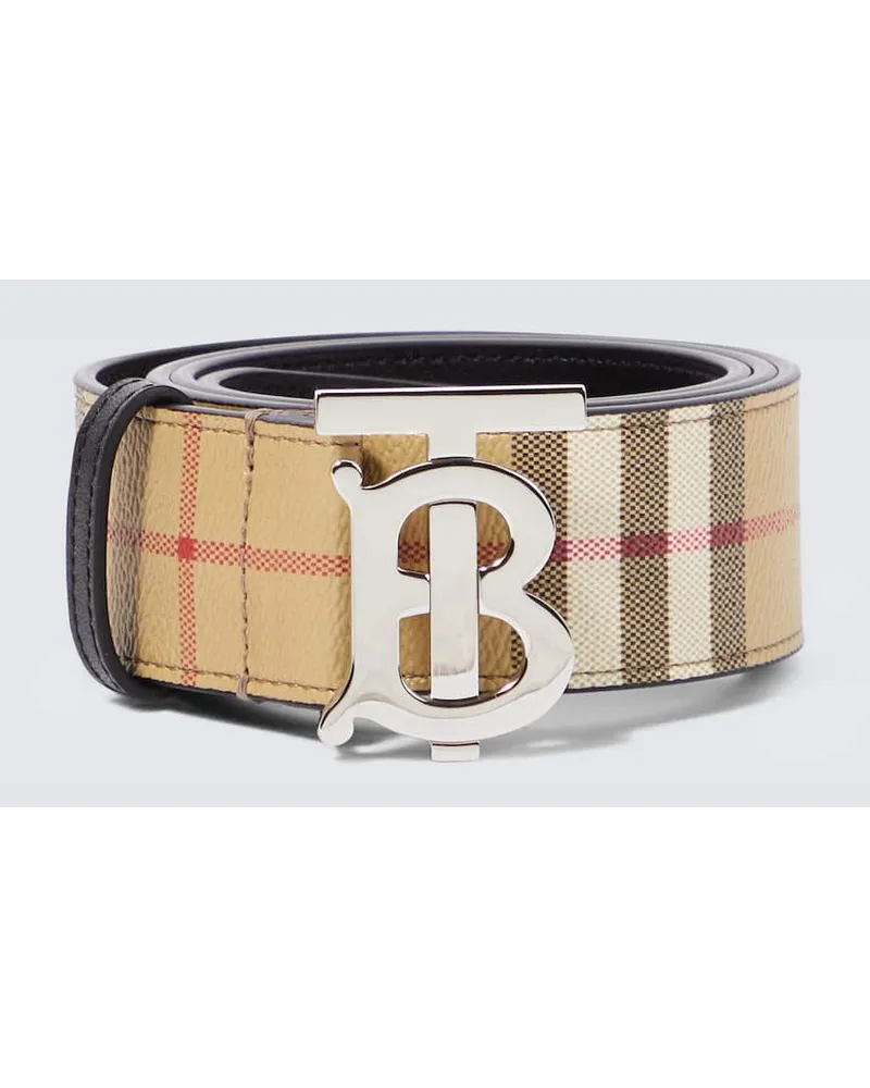 Burberry Guertel TB Monogram aus Lederimitat Multicolor